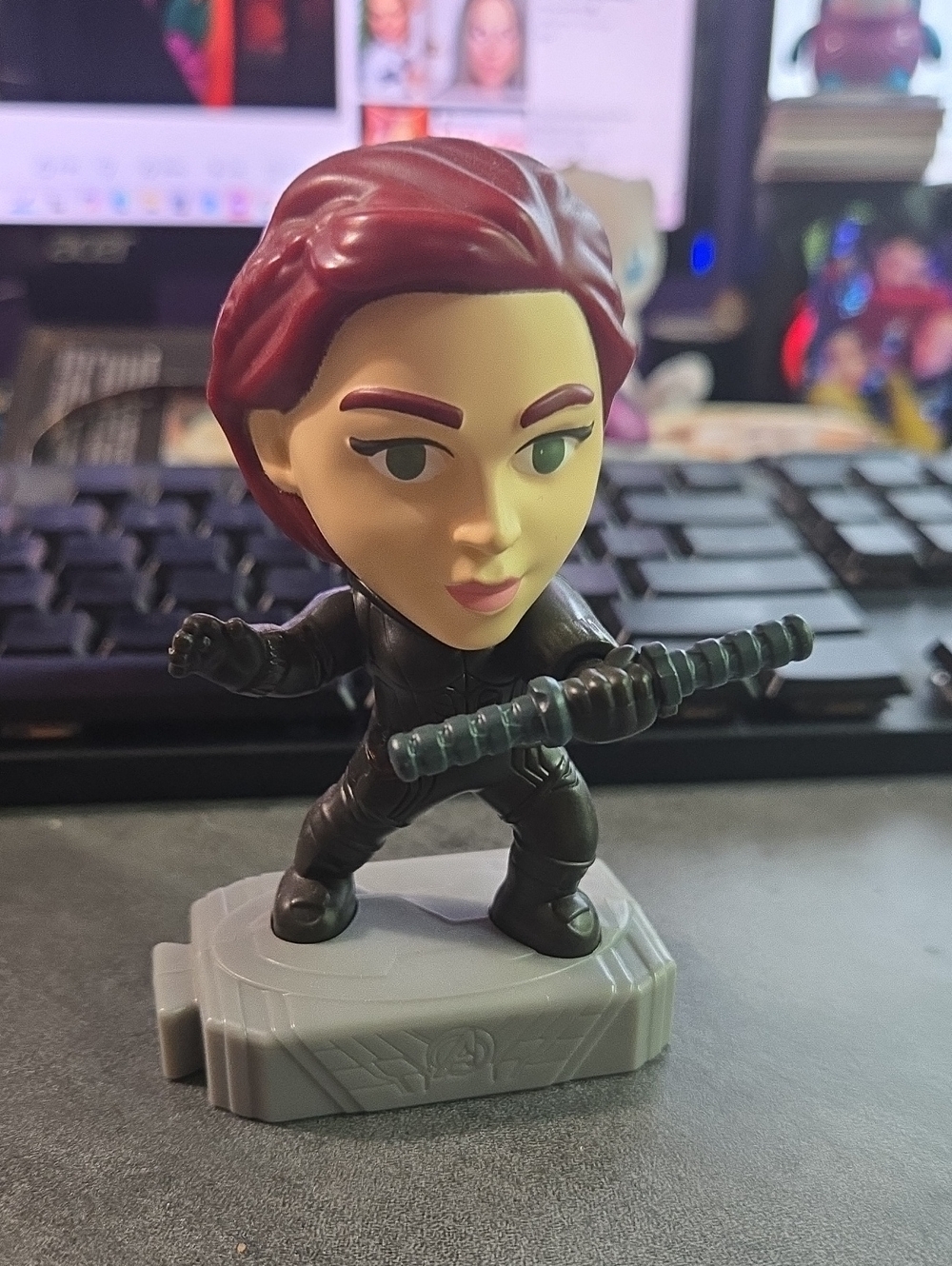 2019 Avengers Endgame McDonald's Happy Meal Toy- Black Widow #16